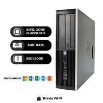 COMPUTADOR HP COMPAQ 8300 ELITE I3 3ª GERAÇÃO 4GB RAM SSD 120GB COMPUTADOR HP COMPAQ 8300 ELITE I3 3ª GERAÇÃO 4GB RAM SSD 120GB