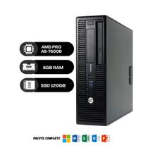 Computador hp elitedesk 705 g1 amd pro a8-7600b 8gb ssd 120gb Computador hp elitedesk 705 g1 amd pro a8-7600b 8gb ssd 120gb