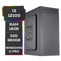 Computador i3 12100 - 16GB - 960GB - Windows 11 PRO - Billa