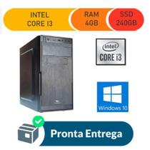 Computador i3 4 gb de ram ssd de 240 gb - C3TECH