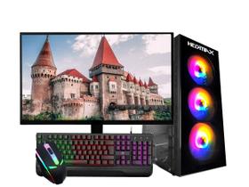 Computador i3 8gb ram ssd240gb e hd1tb monitor teclado mouse