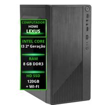 Computador i3, 8GB, SSD 120GB: Ideal para Trabalho e Estudos