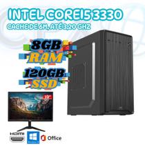 Computador i5 3330, 8GB, SDD120GB, Monitor 19' VXPro, Windows 11 Pro 64bits.