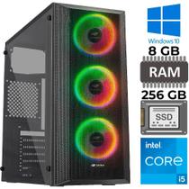 Computador I5-3550, Ssd 256Gb, Ram 8Gb, Mt-G220Bk, Win 10 - Sobraltech