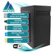 Computador I5 Multipc 6 Geração 16Gb Ssd 1Tb Wifi Win10Pro