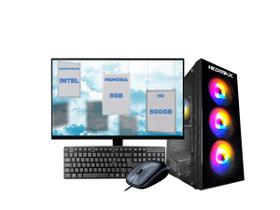 Computador intel 8gb hd 500gb c/monitor teclado e mouse