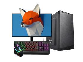 Computador intel 8gb ram hd 500gb c/ monitor teclado e mouse