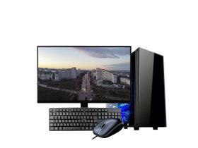 Computador intel 8gb ram ssd 240gb hd 500gb teclado e mouse