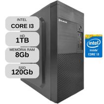 Computador Intel Core i3 - 8Gb Ram - HD 1Tb - SSD 120Gb