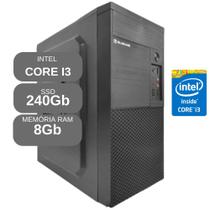 Computador Intel Core i3 - 8Gb Ram - SSD 240Gb