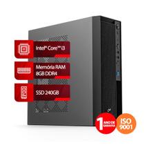 Computador Intel Core I3, 8GB, SSD 240GB, G210, Linux GET Business