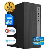 Computador Intel Core i3, SSD 120GB, 8GB RAM, Windows 11, Office, Pc Pronto para Uso