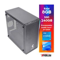 Computador Intel Core i5 12400 8GB SSD 240GB Intel Graphics 730 Win 11 SL Powered by ASUS Certo PC Select II 8316