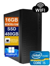 Computador Intel Core I5, 16GB De Memória RAM, SSD 1TB M2 Nvme, Fonte 500w - Tech Power