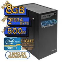 Computador Intel Core i5, 8GB RAM, SSD 2TB, Windows 10 Pro trial.