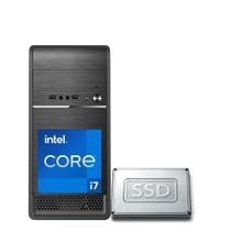 Computador Intel Core i7 16GB SSD 480GB HDMI Full HD Áudio 5.1 canais CorPC Fast Computador Intel Core i7 16GB SSD 480GB HDMI Full HD Áudio 5.1 canais CorPC Fast