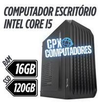 Computador Intel i5, 16GB RAM, SSD120GB, W11 Pro.