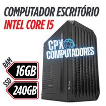 Computador Intel i5, 16GB RAM, SSD240GB, W11 Pro.