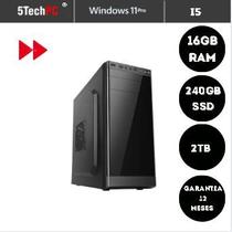 Computador Intel I5 16GB SSD240 HD 2TB