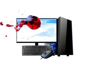 Computador intel i5 8gb hd 500gb c/monitor teclado e mouse