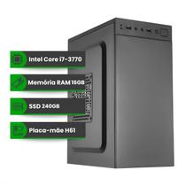 Computador Intel i7-3770 + SSD 240GB + 16GB RAM - KITPC02