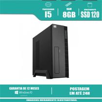 Computador Montado i5 8gb SSd 120gb Windows 10 Pro Original