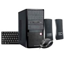 Computador Multilaser Desktop Linux DT008, Intel Core i3, 4GB RAM, HD 1 TB - Preto