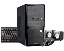 Computador Multilaser INTEL Celeron 4GB, 500GB Linux com TECLADO/MOUSE/CAIXA de Som DT024