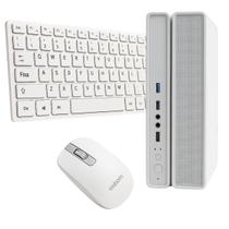 Computador MultiPc Completo SlimDesk Branco Intel Core i3 6ª Geração 8GB SSD 512GB + Kit teclado e Mouse S/ Fio