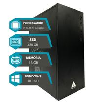 Computador MultiPc Intel Core i3 6ª Geração 16GB RAM DDR4 SSD 480GB Windows 10 Pro