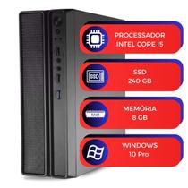 Computador Multipc Slim Case Core I5 8Gb Ssd 240Gb Win10