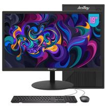 Computador Office Completo Intel Core I3 8gb Ssd 120 Gb Monitor 19" Windows 10 Trial - BestBoy