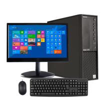 Computador Office Fine Four S I7 Core I7-4TH 16GB RAM SSD 500GB + Monitor 19 Led HDMI Teclado Mouse e Wi-Fi USB