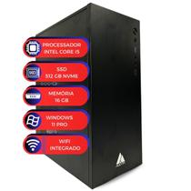 Computador Office i5 2ª 16GB SSD 512GB Nvme Windows 11 Wi-Fi