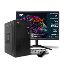 Computador On Corp Completo i5 8GB RAM 256GB NVMe Win10 Monitor 15 Computador On Corp Completo i5 8GB RAM 256GB NVMe Win10 Monitor 15