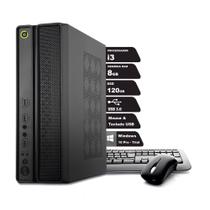 Computador ON SLIM i3 3 Geração 8GB 120GB SSD Teclado Mouse