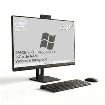 Computador Pc All In One Completo Intel Core I7 16gb SSD 256gb Tela 23.8 Fhd Painel Ips Windows 11 Wifi Sophi Kit Teclado Mouse Sem fio Computador Pc All In One Completo Intel Core I7 16gb SSD 256gb Tela 23.8 Fhd Painel Ips Windows 11 Wifi Sophi Kit Teclado Mouse Sem fio