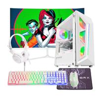 Computador Pc Amd Ryzen 7 5700g 16gb Ram Ssd 960gb Monitor 23" Curvo - Branco