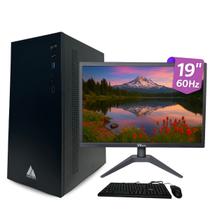 Computador Pc Completo I3 8 GB Ram SSD 240 GB Monitor 19" Teclado e Mouse Windows 10 Pro - MultiPC