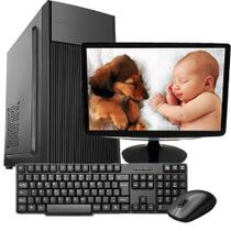 Computador Pc Completo I5 4Gb Ssd 240Gb Monitor - Intel