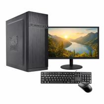 Computador PC Completo Intel i3 8GB RAM HD 500GB Monitor 19
