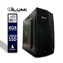 Computador PC Core i3 550 4GB 120GB Linux - Lumitech