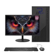 Computador Pc Cpu Completo Intel Core I3 8gb Ssd 128 Gb Monitor 15 Windows 11 AM MICRO Computador Pc Cpu Completo Intel Core I3 8gb Ssd 128 Gb Monitor 15 Windows 11 AM MICRO