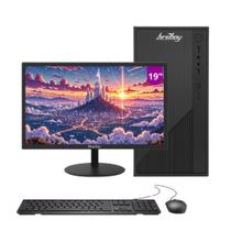 Computador Pc Cpu Completo Intel Core I5 8gb HD 500gb Windows 10 Trial Monitor 19 Led Hdmi BestBoy