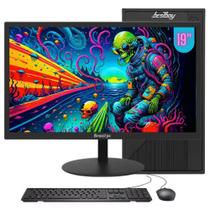 Computador Pc Cpu Completo Intel Core I5 8gb Ssd 480gb Monitor 19 Windows 10 Trial - BestBoy