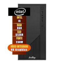 Computador Pc Cpu Intel Core I5 8gb Ssd 512 Gb Windows 10 Trial - BestBoy