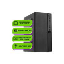 Computador PC CPU Intel i5 8GB Memoria Ram SSD 120GB