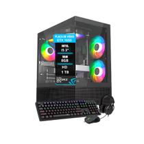 Computador PC Gamer I5 3 GTX 1650 8GB RAM HD 1TB SSD 120GB