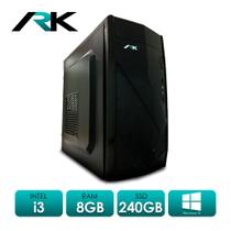 Computador PC Intel Core i3 3240 8GB 240GB Windows 10 - ARK