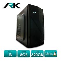 Computador PC Intel Core i3 8GB HD 320GB Linux - ARK